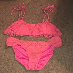 PINK VICTORIA SECRET BATHING SUIT